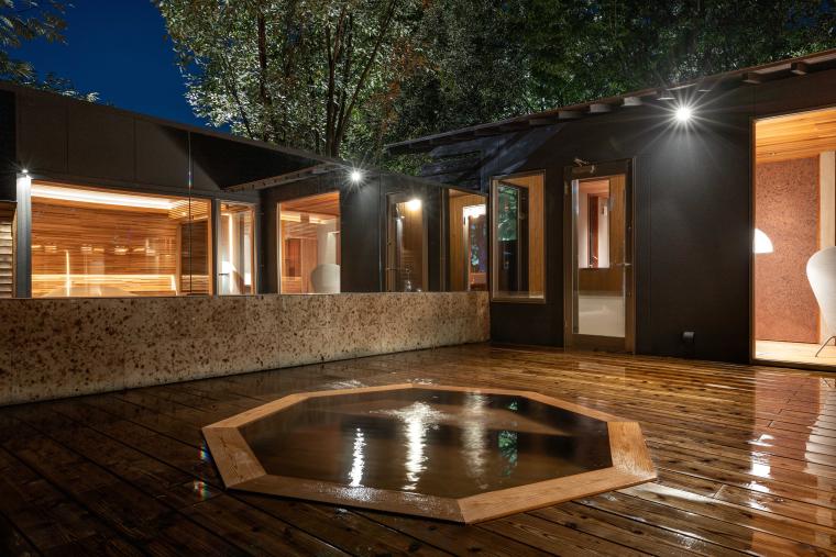 「奥武雄温泉 風の森」空 sora（檜露天）