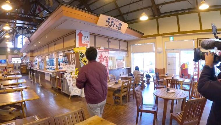 【道の駅 掛川】「うまい処」食事メニューの雑煮「おはたき餅」とは何者?!