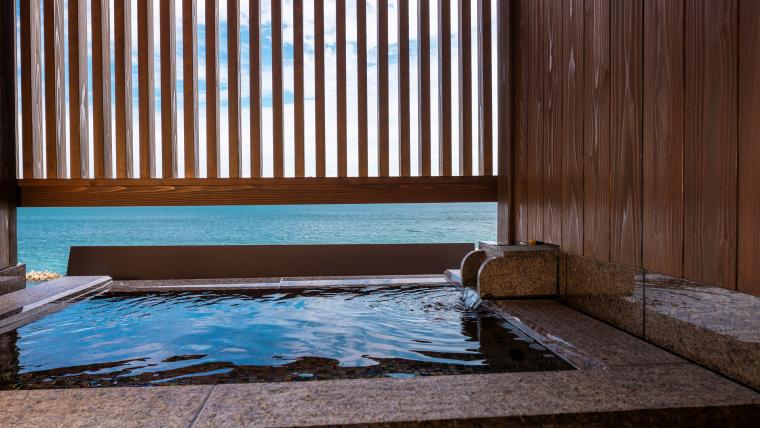 「ホテルニューアワジ別亭 淡路夢泉景」温泉露天風呂