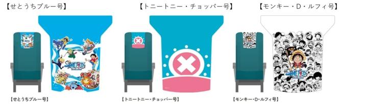「ONE PIECE新幹線」ヘッドカバー