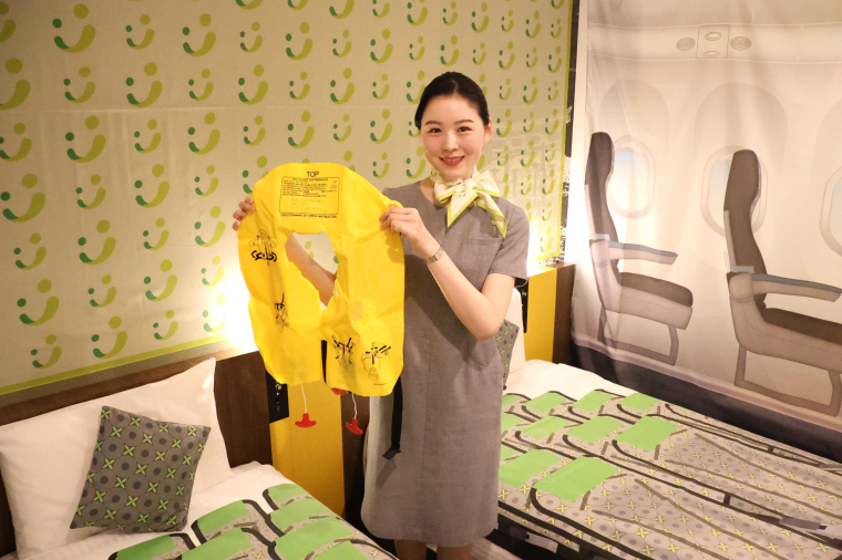 「変なホテル」ソラシドエアコラボルーム1