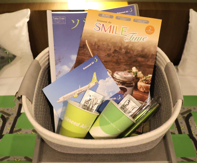 「変なホテル」ソラシドエアコラボルーム4