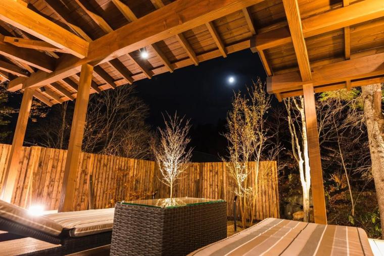 「蔦温泉」月寛・デッキ