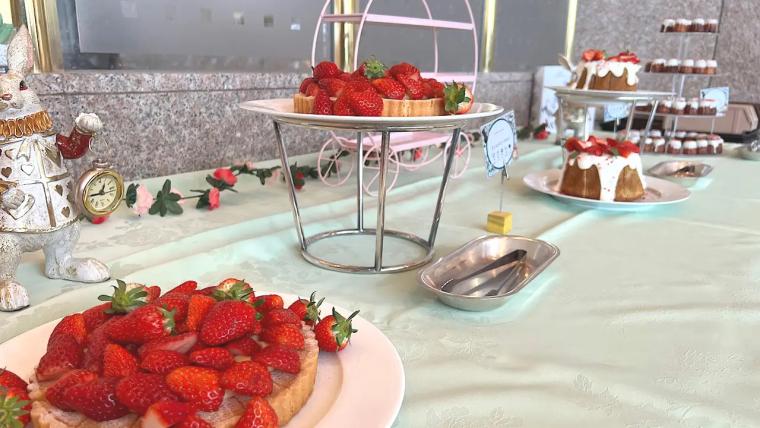 かわいすぎ！「不思議の国のアリス」の世界で春限定のいちごスイーツビュッフェ【ANAクラウンプラザホテル富山】