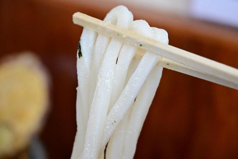 開店前から行列ができる人気店「手打ちうどん まるしん」香美市