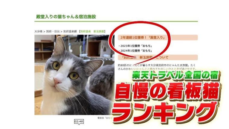 日本一の看板猫が大分に？すご～い猫ちゃん大集合SP
