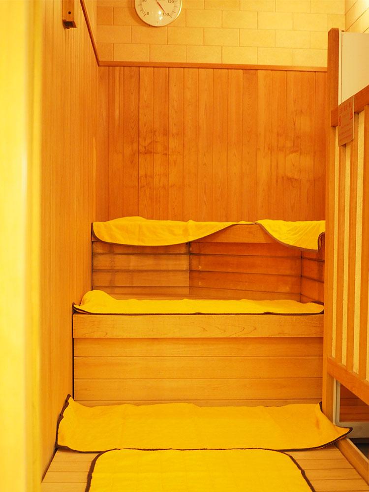 「梅小路ポテル京都」サウナ