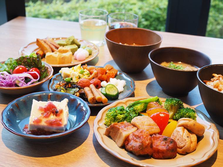 「梅小路ポテル京都」朝食ビュッフェ