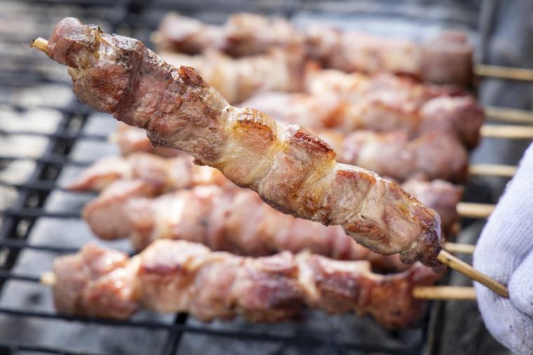 国営ひたち海浜公園・ハム焼