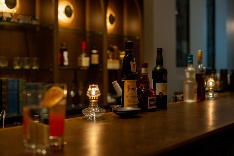 「五島リトリート ray by 温故知新」バー