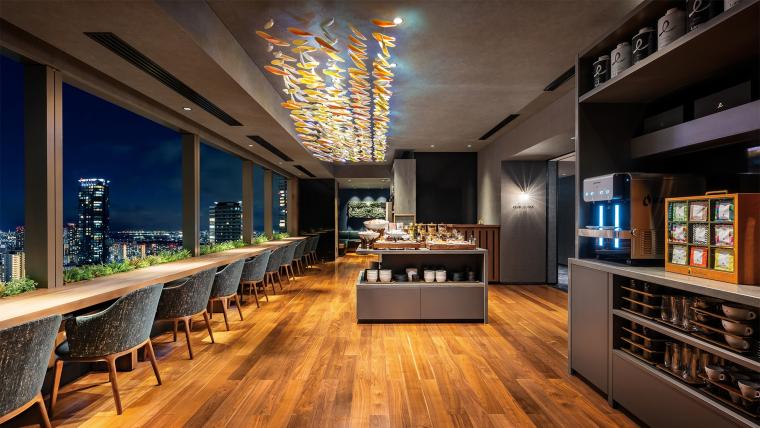 「ホテル阪急グランレスパイア大阪」クラブラウンジ