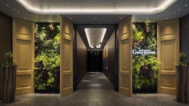 「ホテル阪急グランレスパイア大阪」エントランス