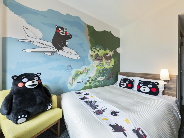 「三井ガーデンホテル熊本」くまRoom®（スタンダードダブル）