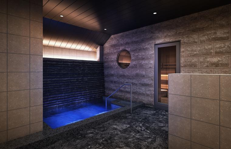 「暖雪 札幌」水風呂