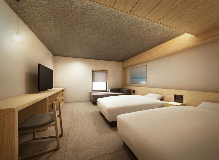 「暖雪 札幌」サウナ付きプレミアツイン