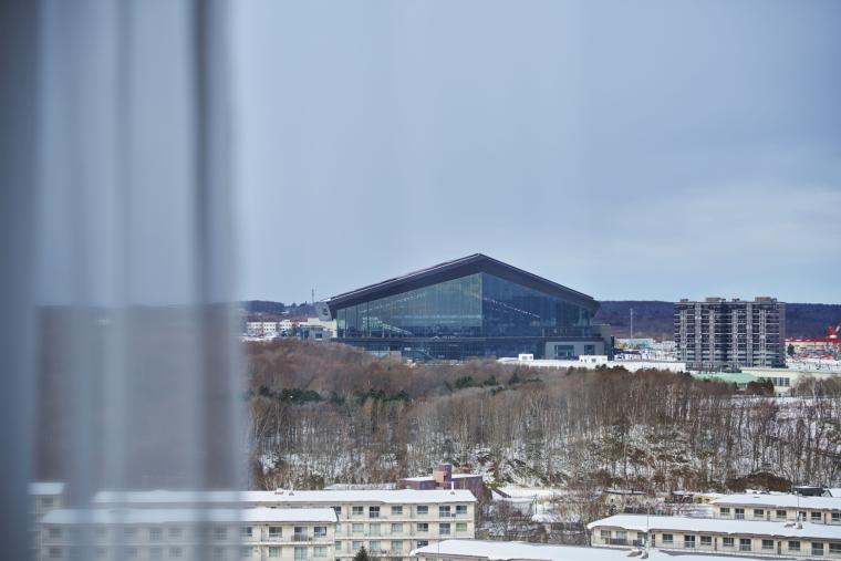 「エスコンフィールドHOKKAIDOホテル 北広島駅前」エスコンフィールドビュー