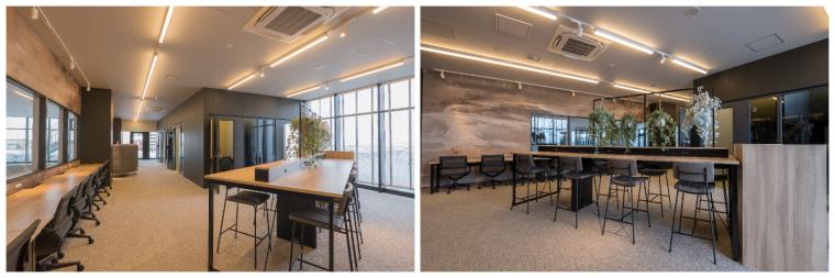 「エスコンフィールドHOKKAIDOホテル 北広島駅前」コワーキングスペース