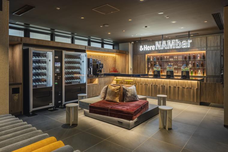「&Here OSAKA NAMBA」NAMbar