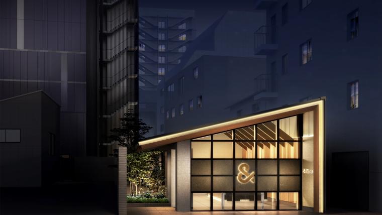 「&Here OSAKA NAMBA」外観