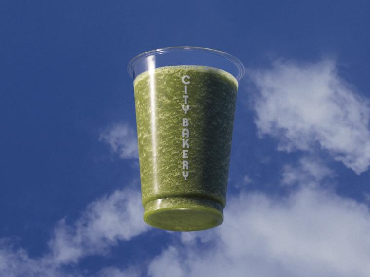 「白馬岩岳マウンテンリゾート」ケールバナナスムージー