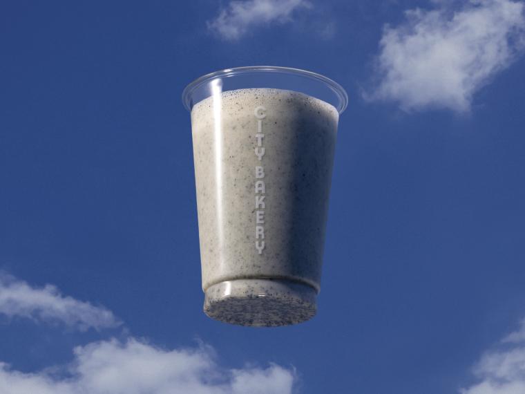 「白馬岩岳マウンテンリゾート」黒ごまバナナスムージー