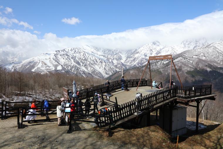 「白馬岩岳マウンテンリゾート」ヤッホー！スウィング