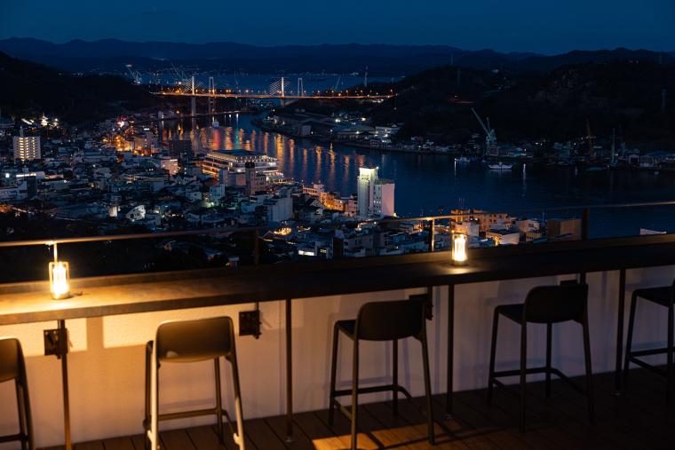 「尾道倶楽部」ルーフトップバー2