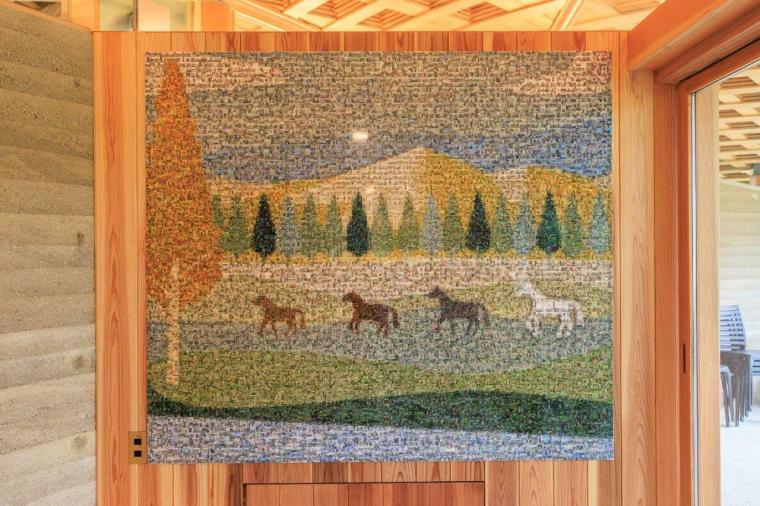 メタセコイアと馬の森