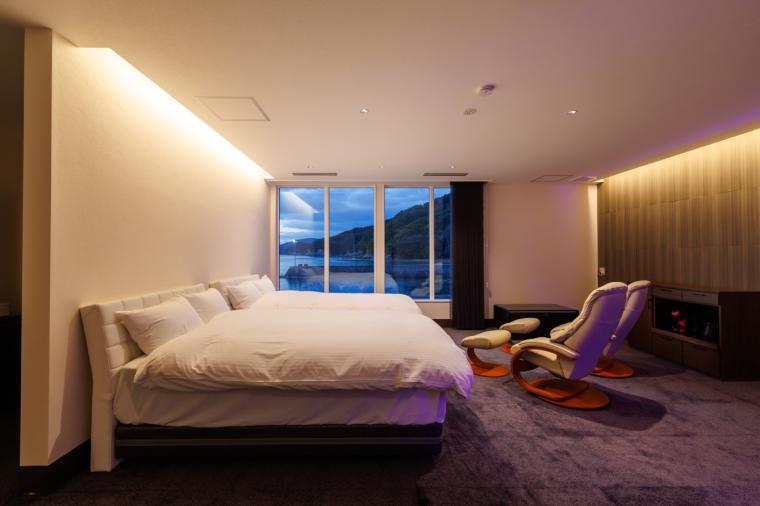 「hotel 87r」1階ゲストルーム