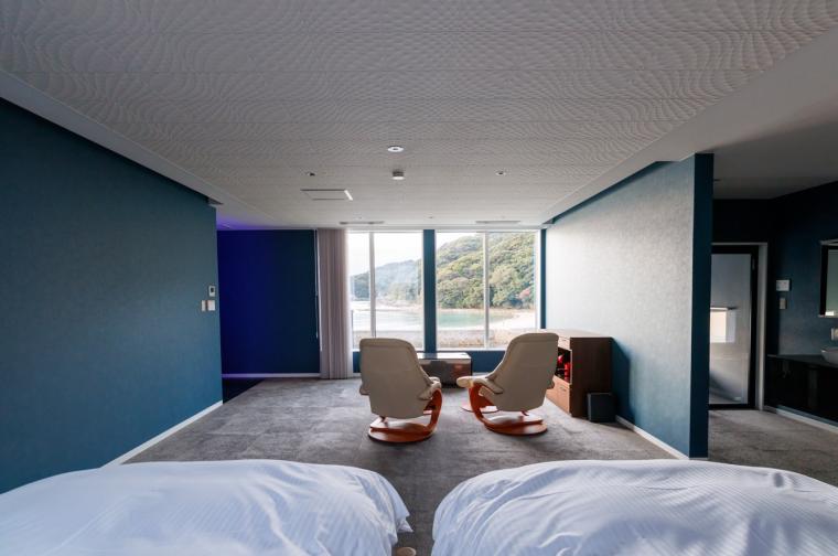 「hotel 87r」2階ゲストルーム