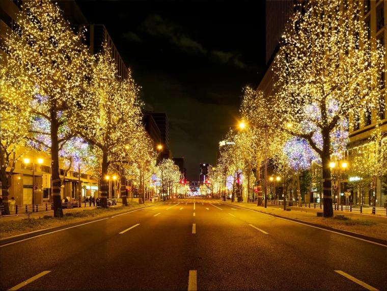 「御堂筋イルミネーション2025」船場エリア