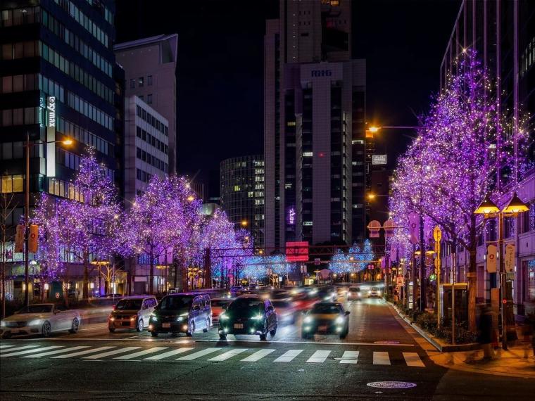 「御堂筋イルミネーション2025」北新地エリア