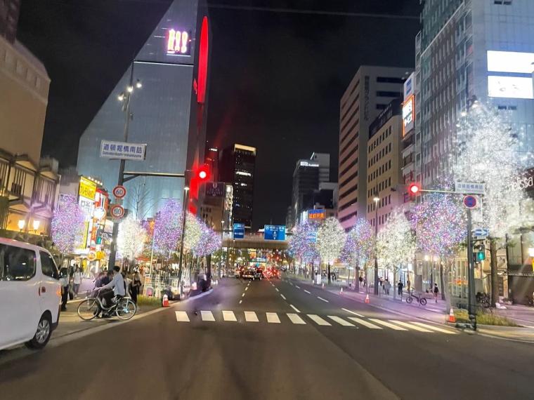 「御堂筋イルミネーション2025」南エリア