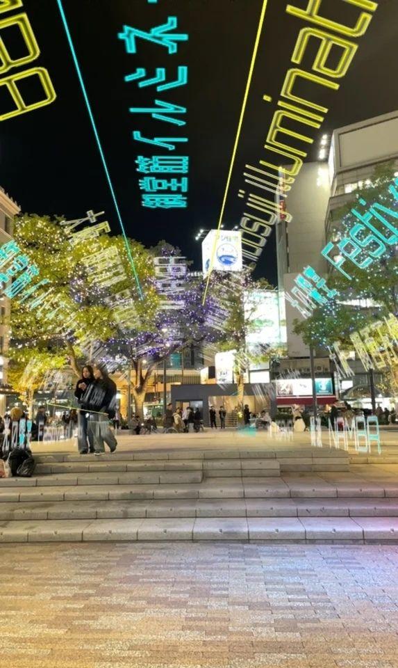 「御堂筋イルミネーション2025」AR演出