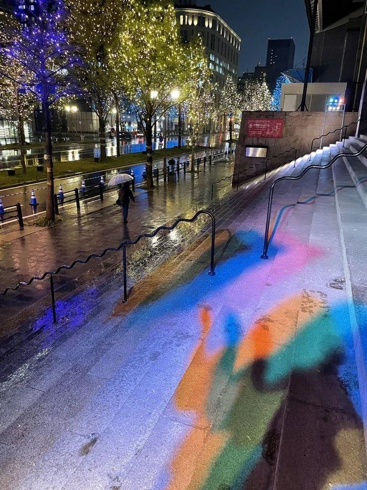 「御堂筋イルミネーション2025」カラーシャドウ