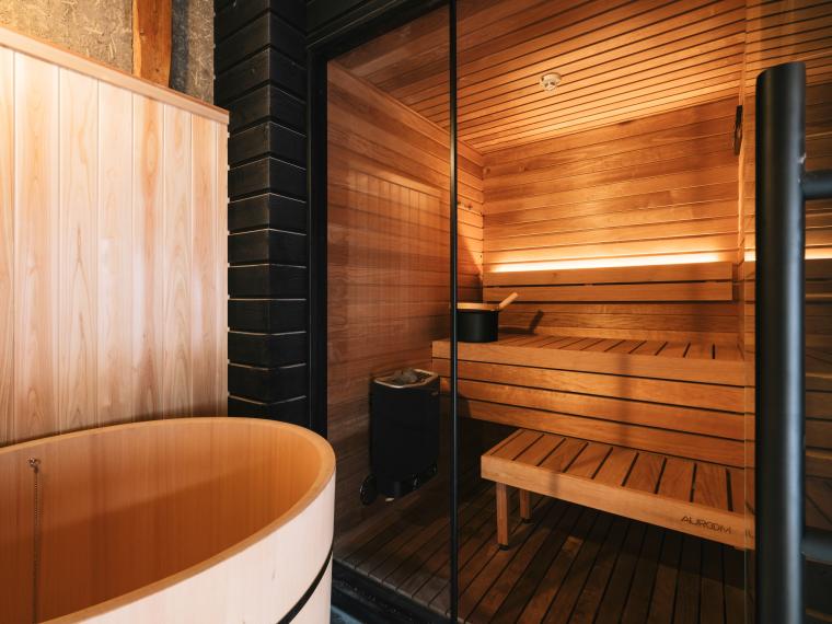 「RITA 雲南吉田」サウナ