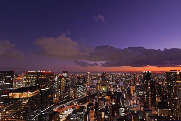 梅田スカイビル・空中庭園展望台 夜景
