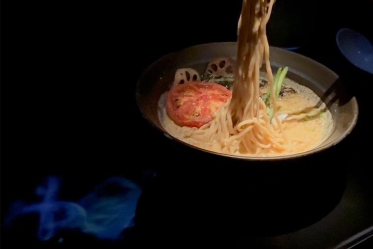 チームラボプラネッツTOKYO ヴィーガンラーメン UZU