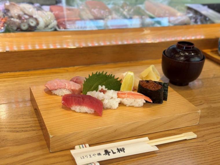 本格寿司ランチを高知の老舗店で「寿し柳 はりまや橋店」