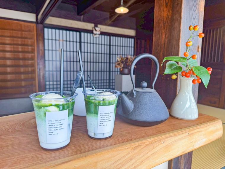 島根・出雲大社すぐ近くの日本茶テイクアウト専門店！注文を受けてから 1 つずつ丁寧に点てる抹茶が絶品