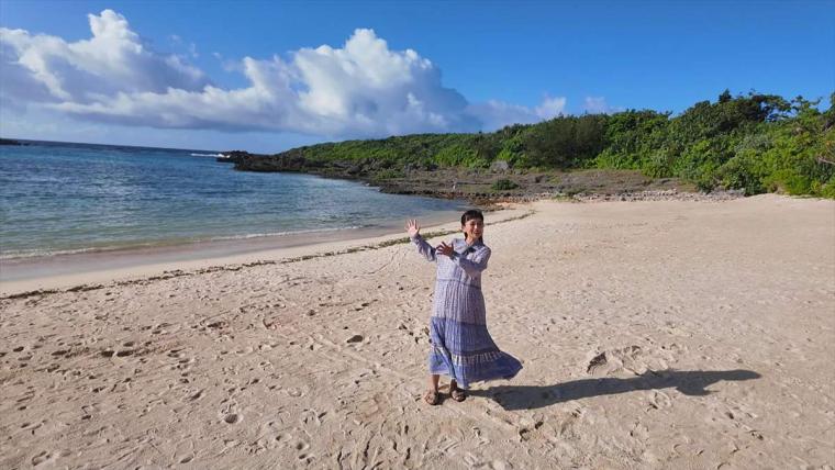 沖縄在住モデル武智志穂がめぐる宮古島の旅。リゾートホテルから島スイーツまでご褒美時間！【ウィンウィン放送 1000 回記念】