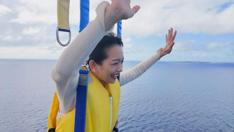 沖縄在住モデル武智志穂がめぐる宮古島の旅。リゾートホテルから島スイーツまでご褒美時間！【ウィンウィン放送 1000 回記念】