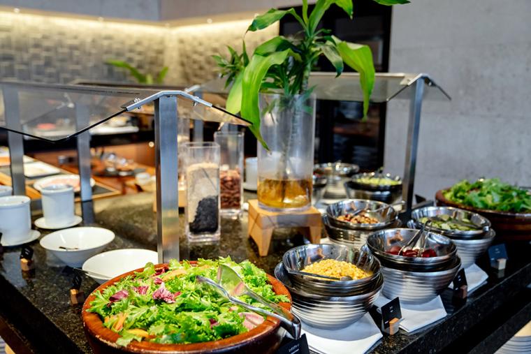 ハイアットリージェンシー瀬良垣アイランド 朝食ビュッフェ