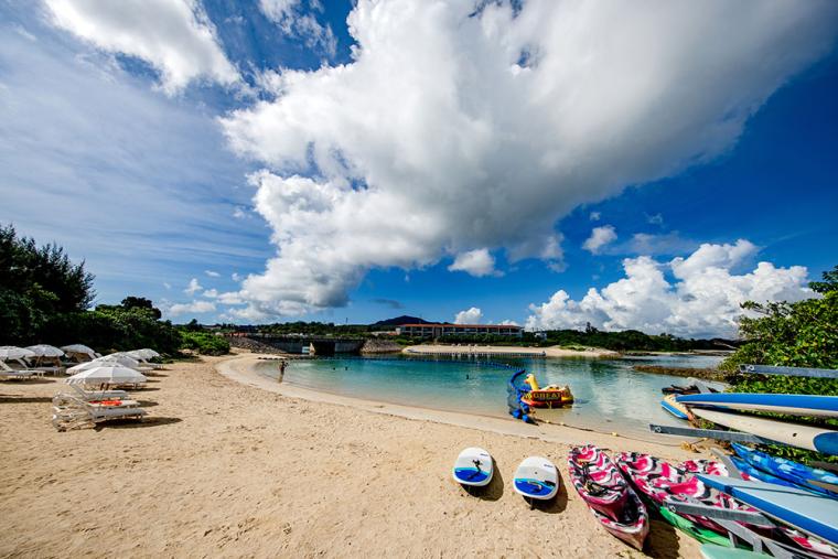 ハイアットリージェンシー瀬良垣アイランド沖縄 ビーチ