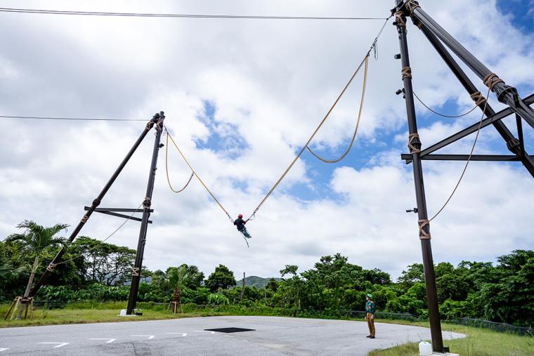 ジャングリア沖縄 ヒューマンアロー