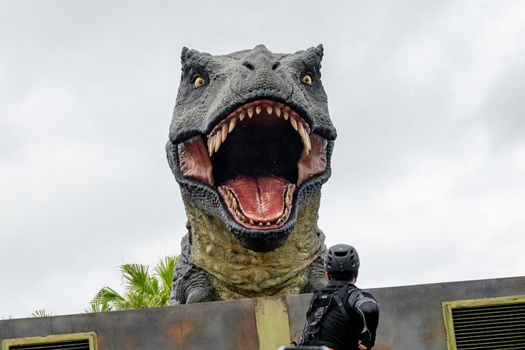 ジャングリア沖縄 ダイナソーサファリ