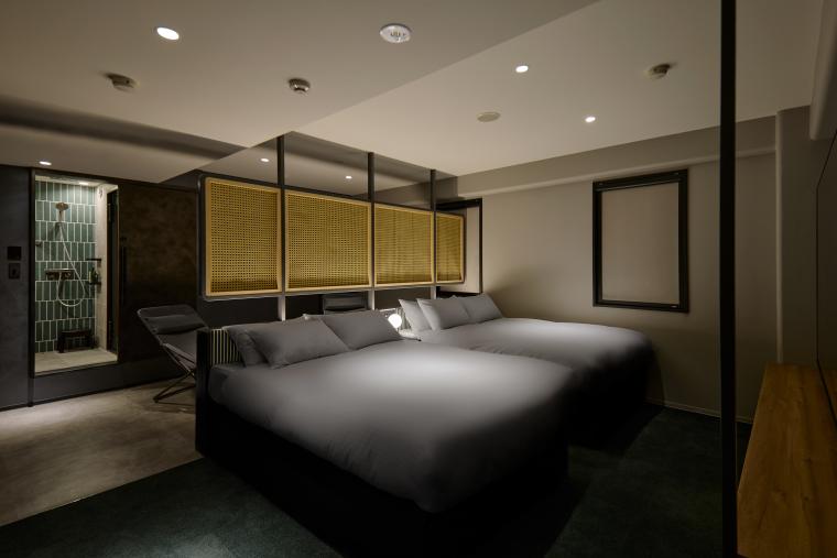 「BASE LAYER HOTEL 名古屋錦」サウナキングルーム