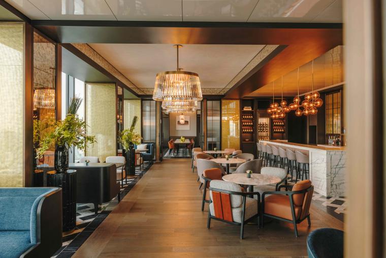 「フェアモント東京」フェアモントゴールドラウンジ