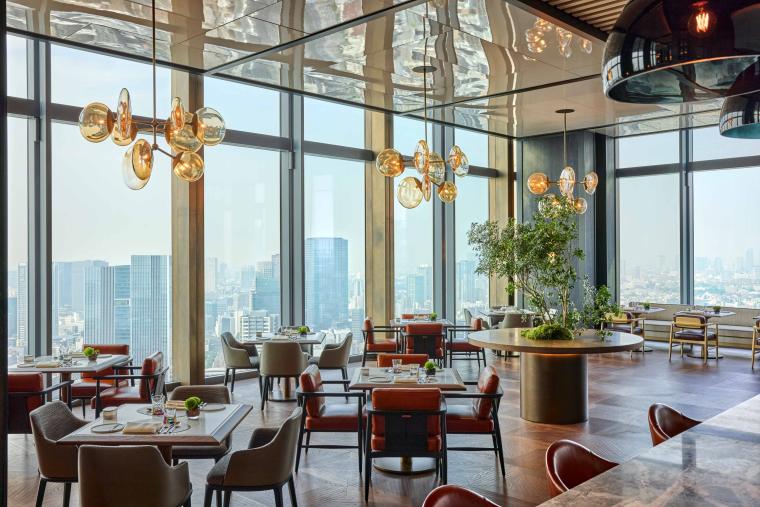 「フェアモント東京」レストラン