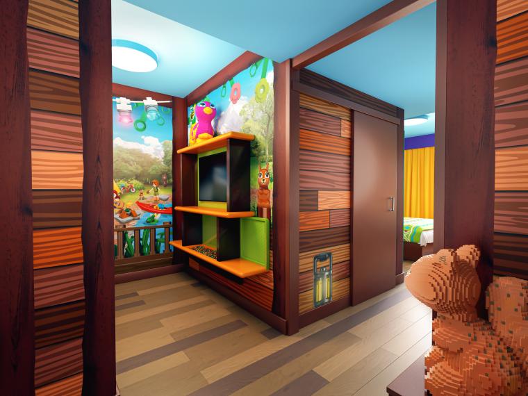 「レゴランド®・ジャパン・ホテル」レゴ® フレンズ客室